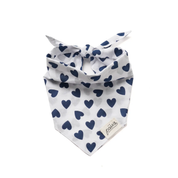 Dog Bandana - Blue Heart