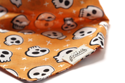 Bandana d'Halloween pour chien - Tête de mort