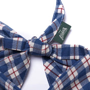 Bandana pour chien - Tartan bleu