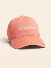Cap Send me dog pics - Pink