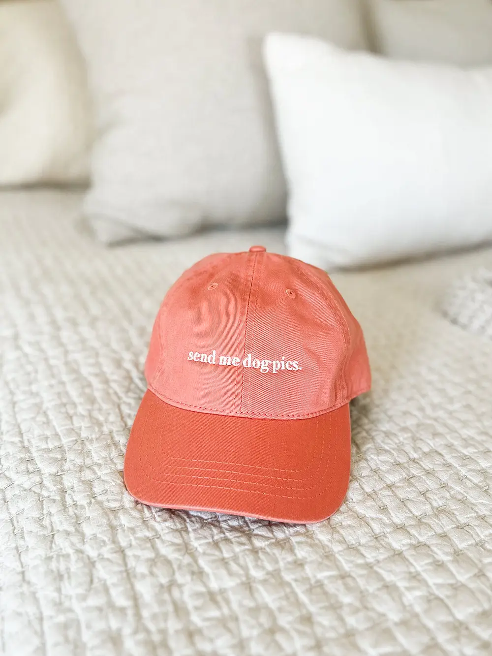 Cap Send me dog pics - Pink
