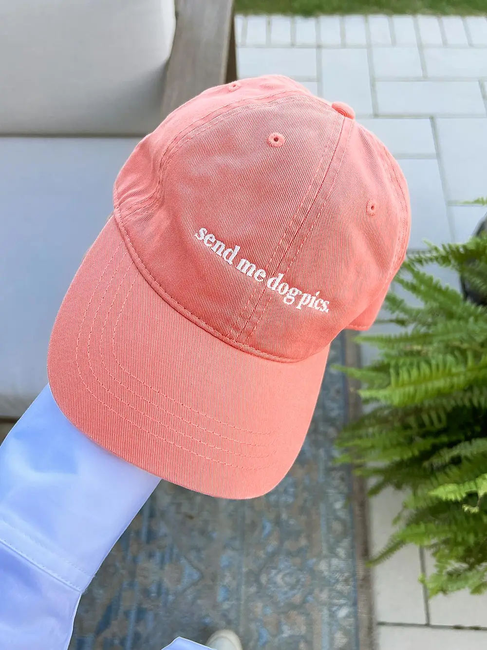 Cap Send me dog pics - Pink