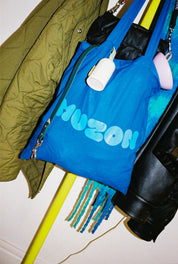 Tote bag Muzon bleu