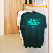 T-shirt "Dog social club" Vert