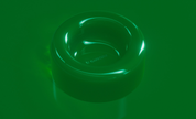 Gamelle acrylique - Vert