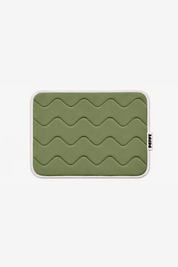 Tapis rafraichissant à mémoire de forme - Kaki