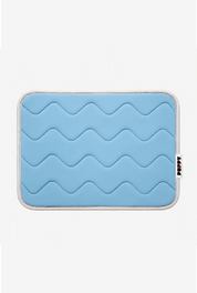 Tapis rafraichissant à mémoire de forme - Bleu