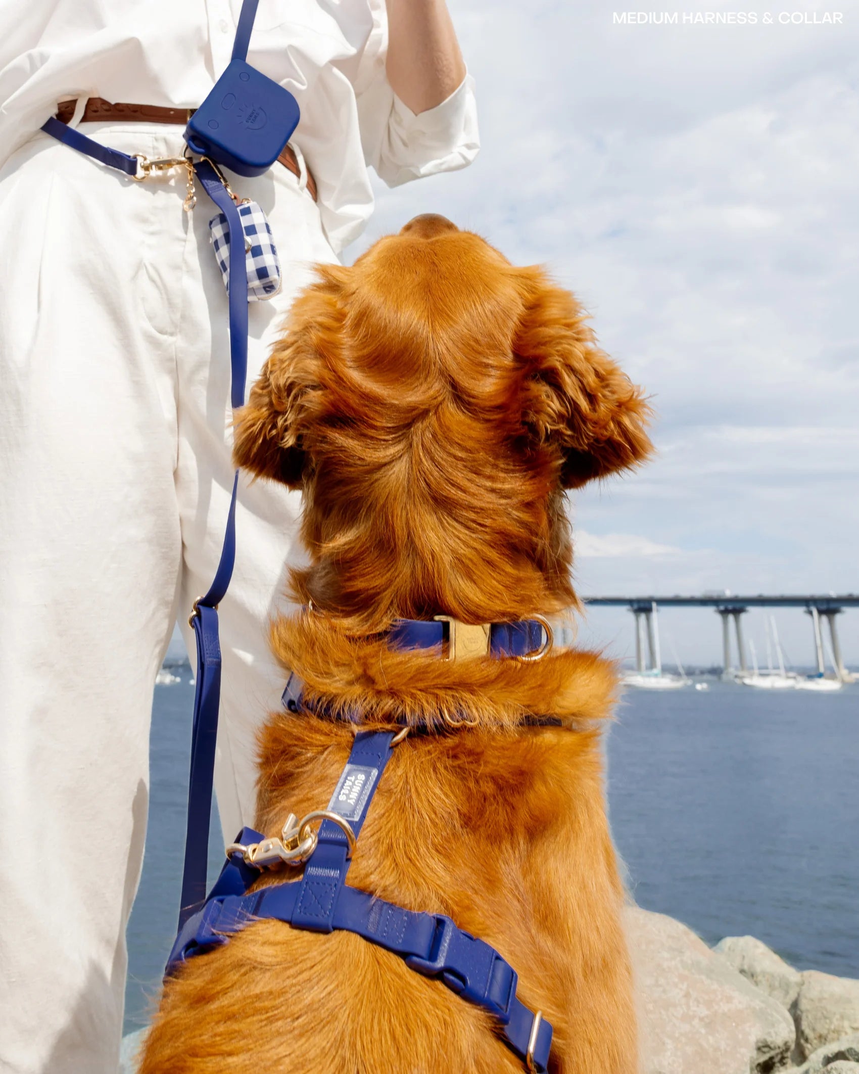 Harnais waterproof - Bleu marine
