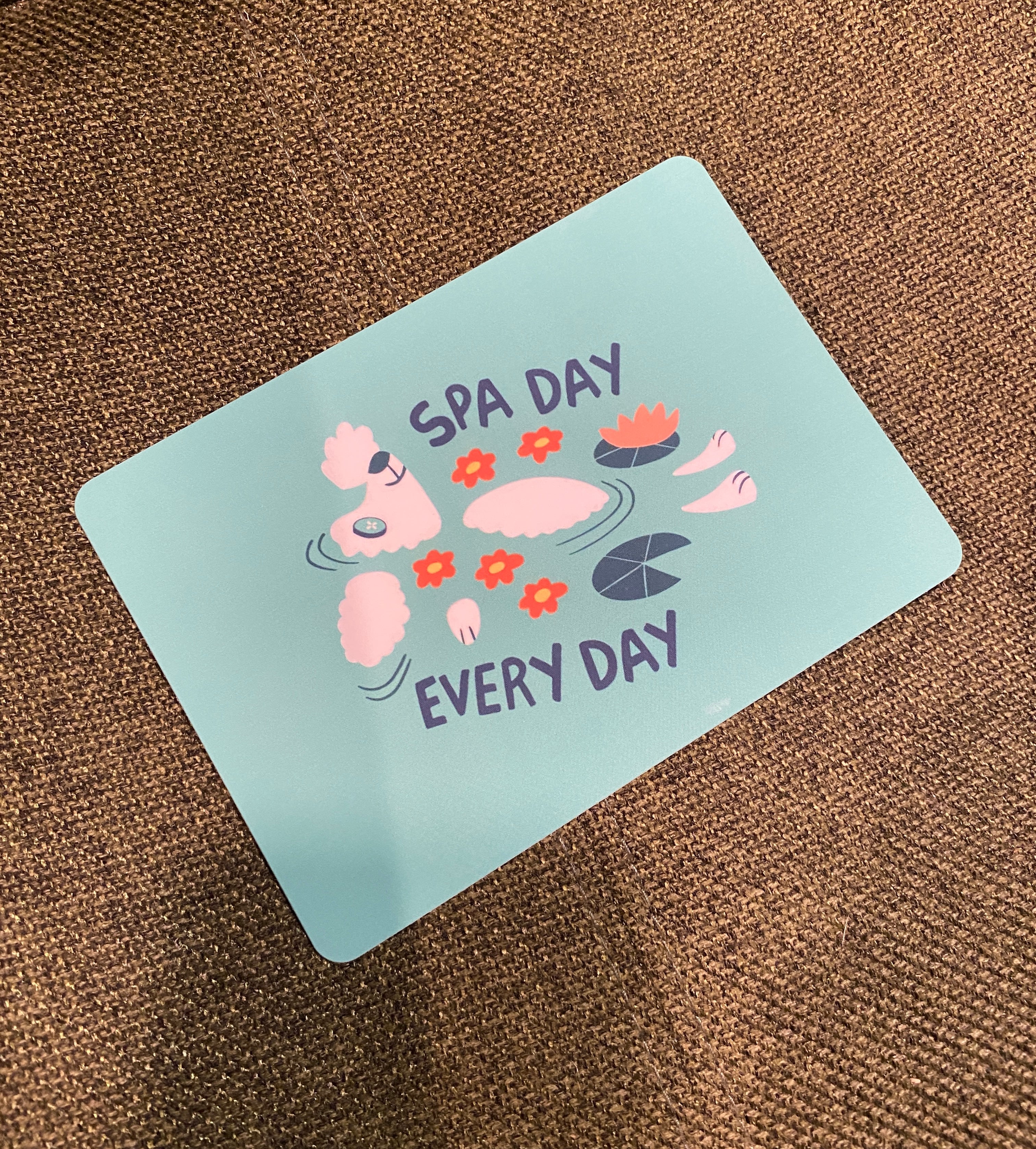 Carte Postale Muzon - Spa day everyday