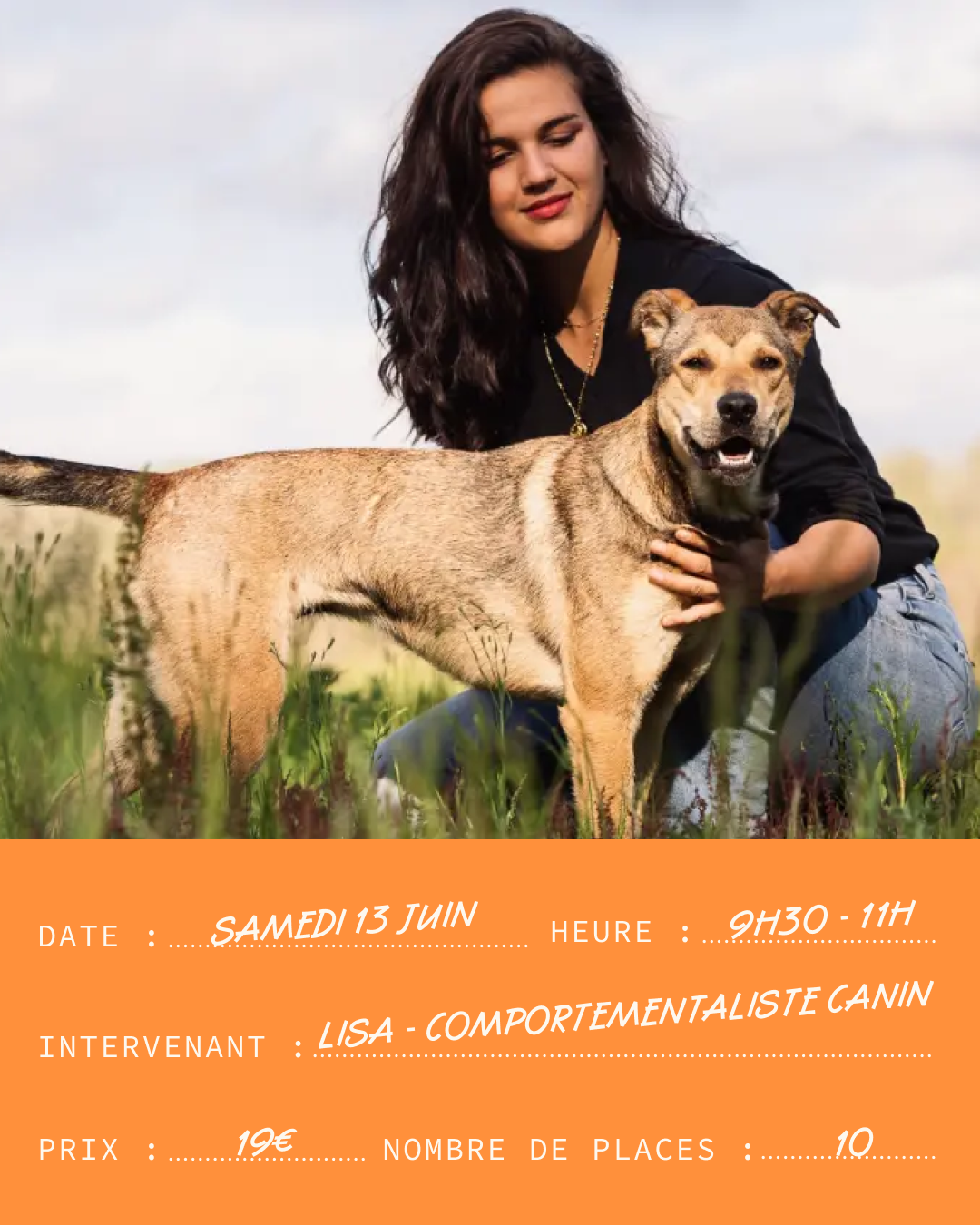 Atelier #14 : Comprendre la solitude chez le chien - 13.06.2026