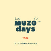 Muzo Days #1 - Ostéopathie animale avec Marine Passe - 17.02.2024