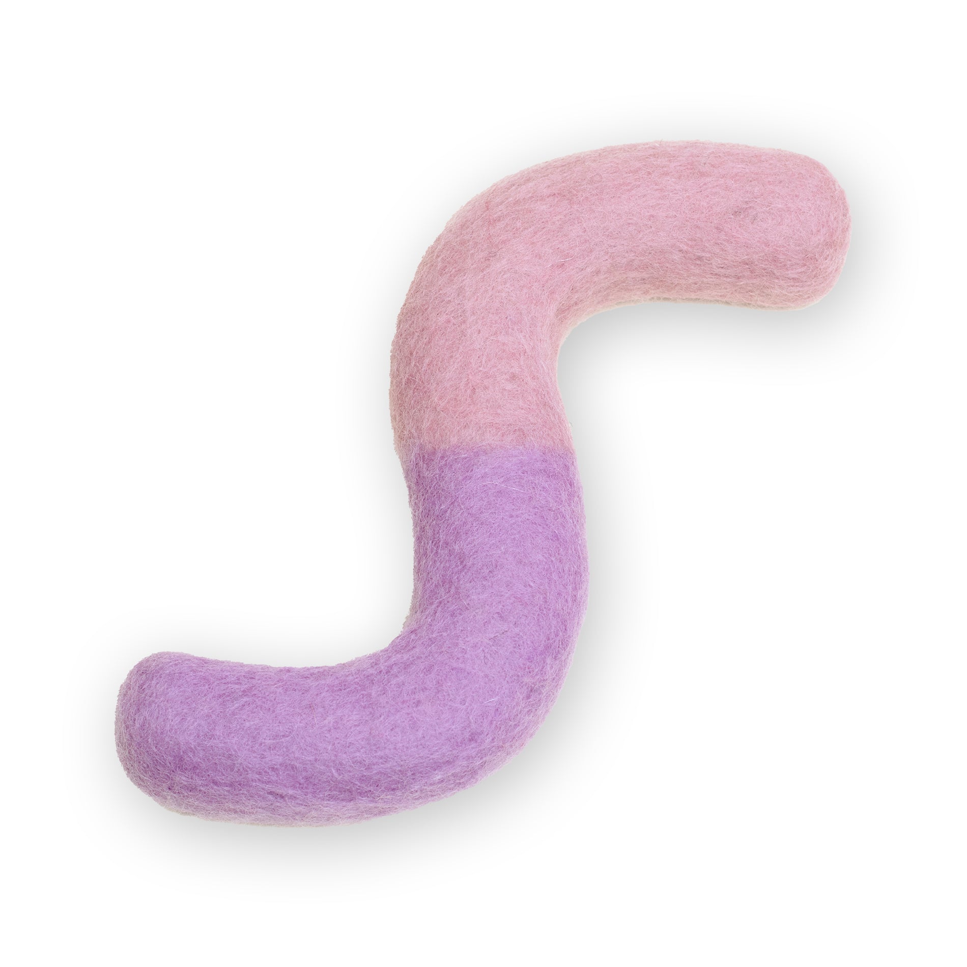 Jouet en laine fait main Noodle - Lilas-Jouets à mâcher-Muzon