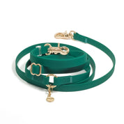 Laisse 4-en-1 mains libres waterproof - Vert sapin