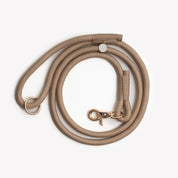 Laisse en corde tressée - Sable