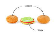 Peluche - Le cheeseburger
