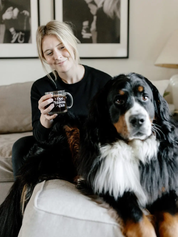 Glass mug - Dog Mama Club