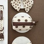 Porte-sac à déjections - Pois marron