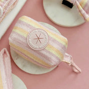 Porte-sac à déjections - Rayures pastel