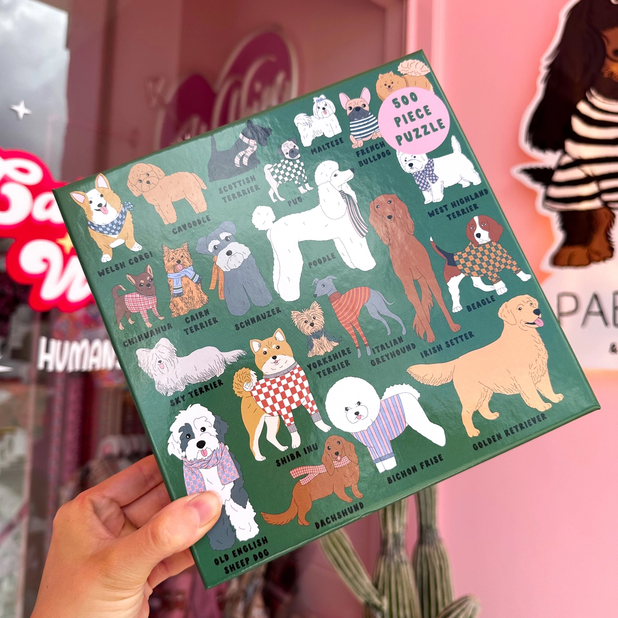 Puzzle 500 pièces - Chiens pimpants