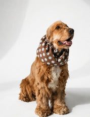 Snood - Brown dots
