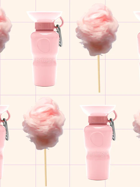 Gourde de voyage - Rose-Muzon