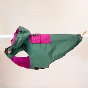 Anorak - Vert et rose-Manteaux et pulls-Woof & Wiggle-Muzon