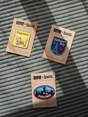 Badge thermocollant pour chien "Espresso sniffer"