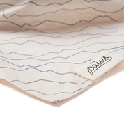 Collier Bandana pour chien - Montagnes au trait minimaliste