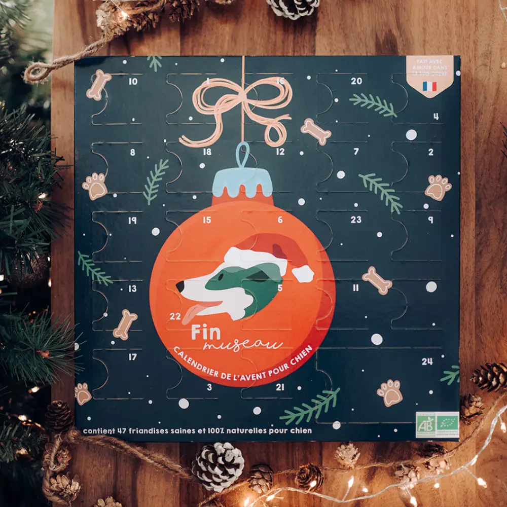 100% natural Advent calendar for dogs