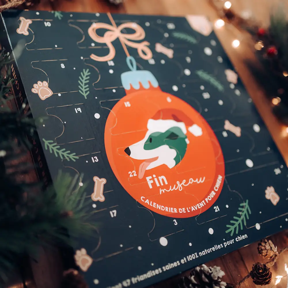 100% natural Advent calendar for dogs