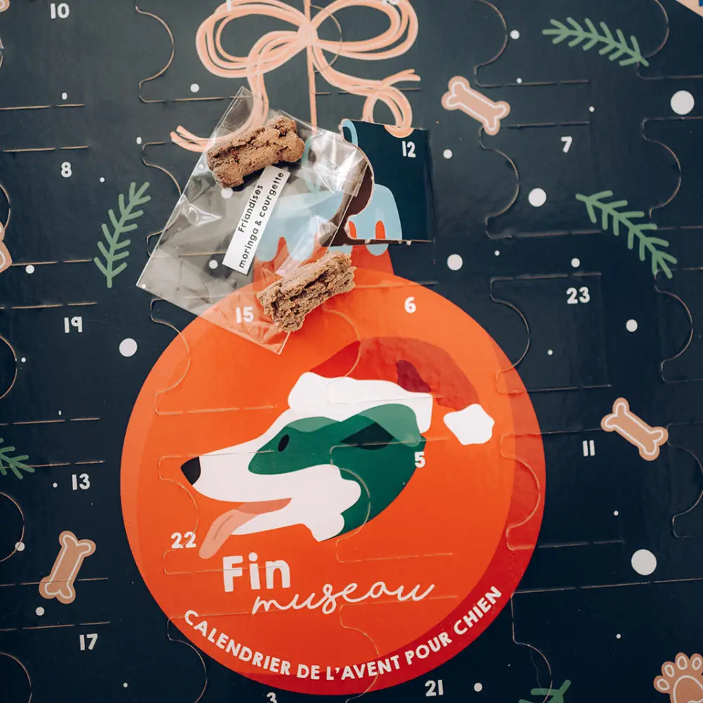 100% natural Advent calendar for dogs