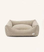 Canapé pour chien en velours côtelé - Beige