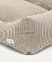 Canapé pour chien en velours côtelé - Beige