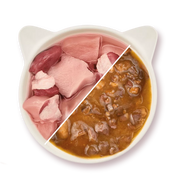 Canard et poulet - Nourriture en sauce pour chat