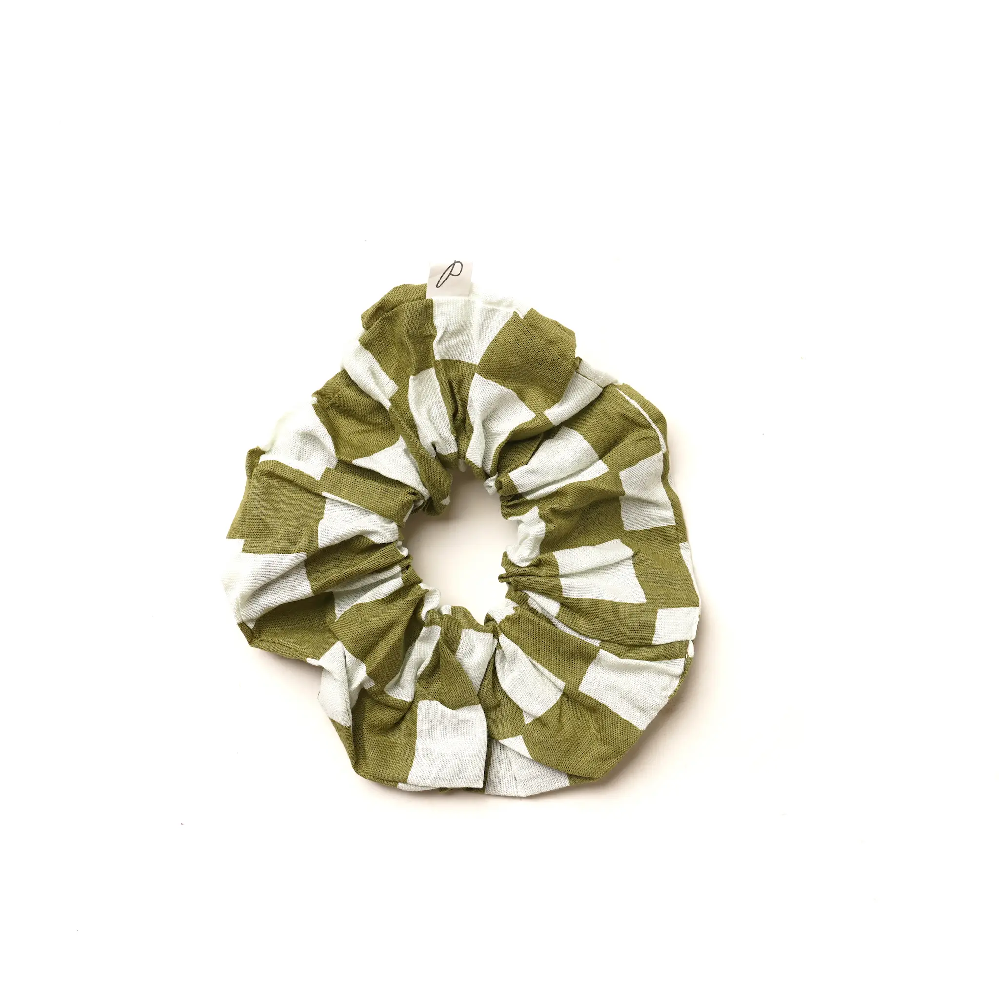 Chouchou matchy-matchy - Checkmate-Chouchou-Muzon x The Paws-MuzonChouchou élastique pour chiens - Carreaux vert et blanc - Muzon