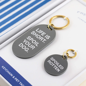 Coffret porte-clés avec médaille pour chien - Spoil your dog