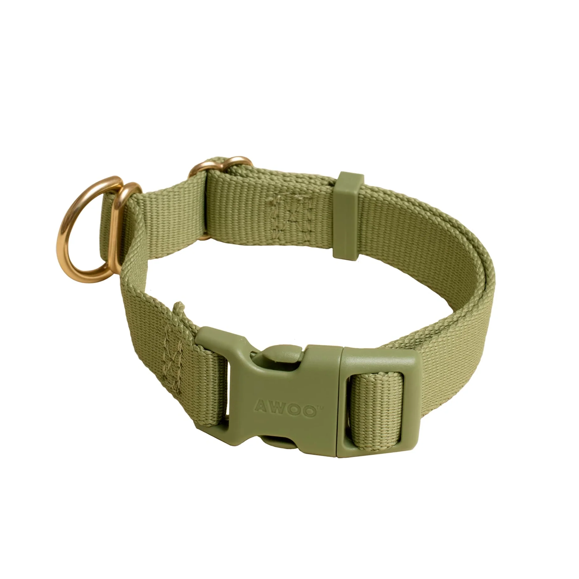 Collier pour chien - Olive-Harnais-Awoo-Muzon