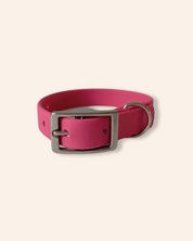 Collier waterproof - Framboise-Colliers-Ploouf-Muzon