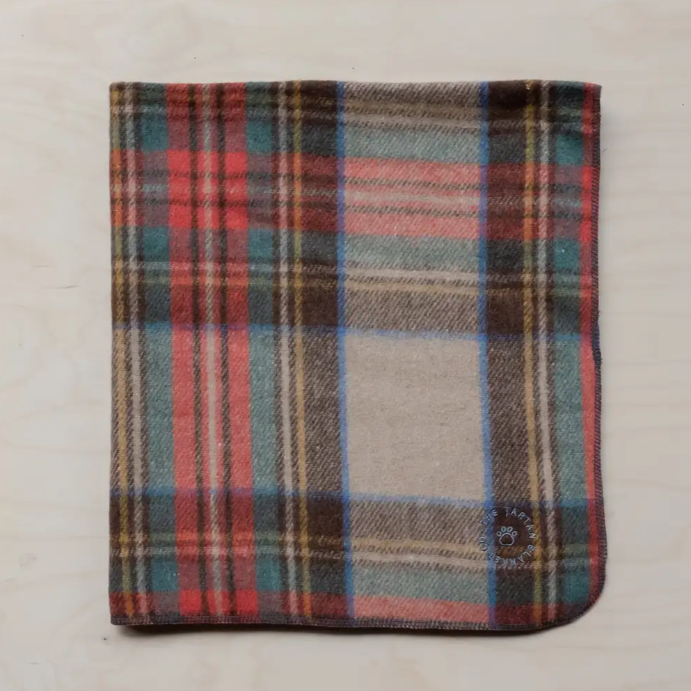 Couverture pour chien en laine recyclée