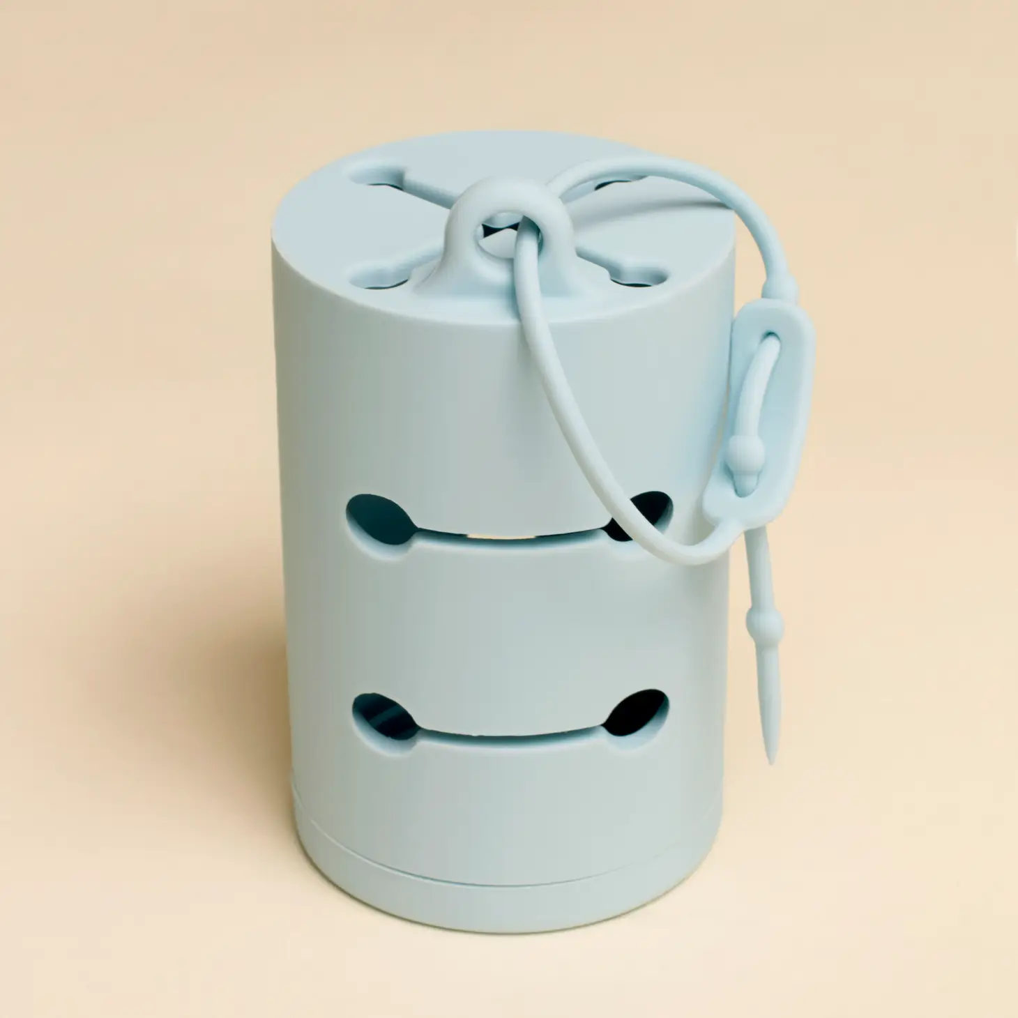 Distributeur de sacs à caca de chien en silicone - Ardoise-Accessoires-Awoo-Muzon