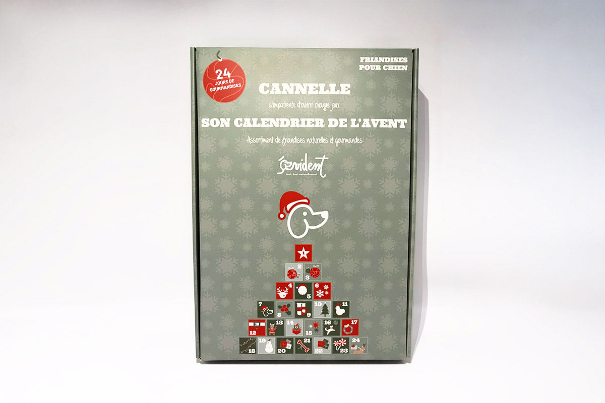 Calendrier de l’avent pour chien aux friandises naturelles