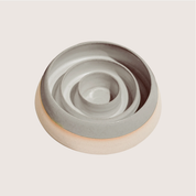 Gamelle anti-glouton en céramique - Gris-Pawness-Muzon