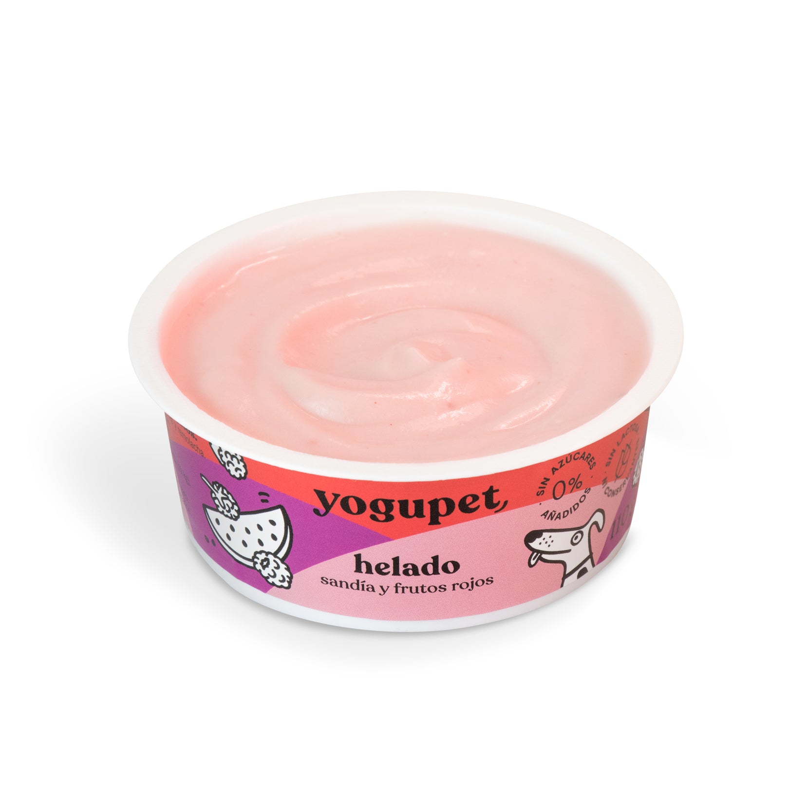 Glace pour chien et chat - Pastèque, framboise, mûre