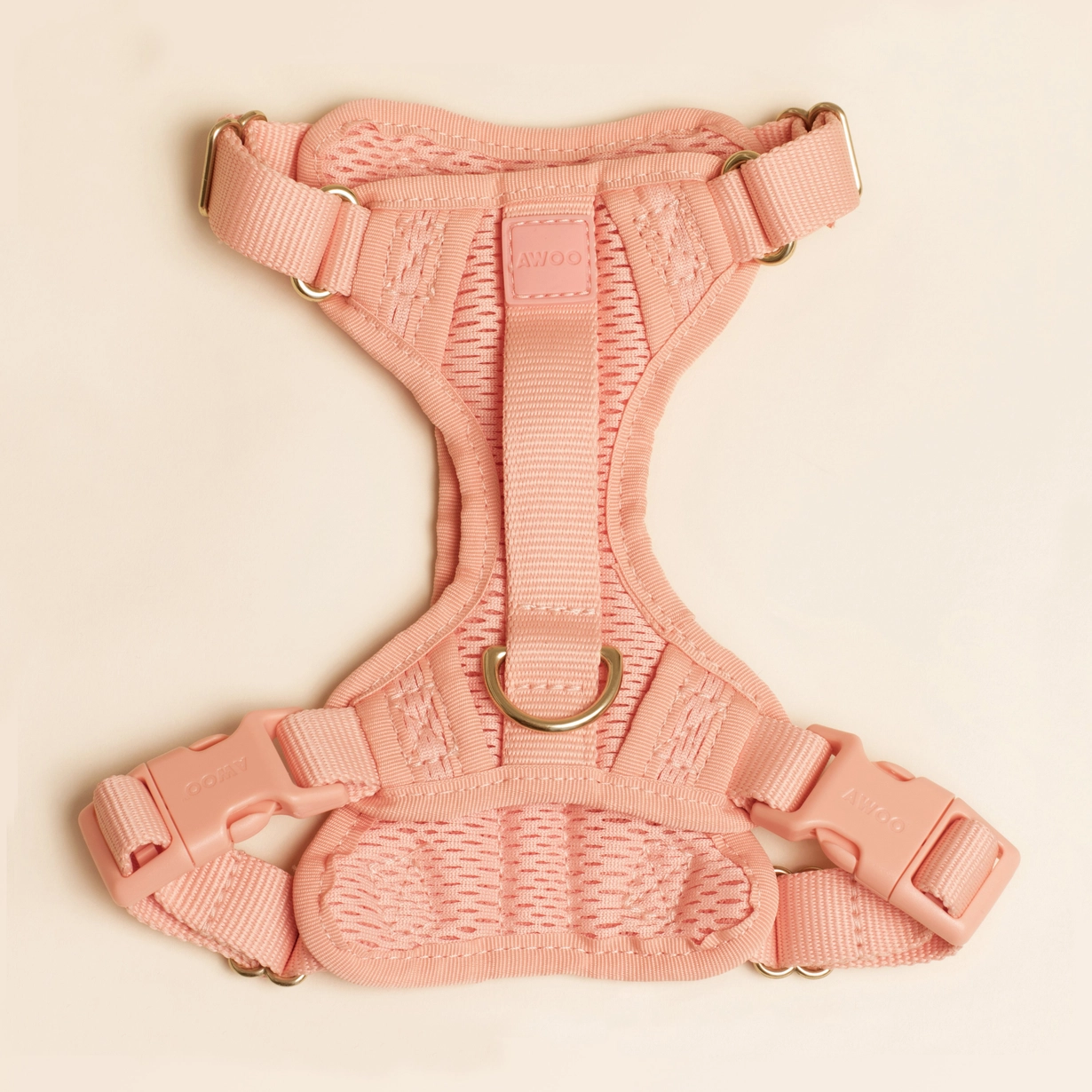 Harnais confortable rembourré en maille aérée pour chien - Pêche-Harnais-Awoo-Muzon