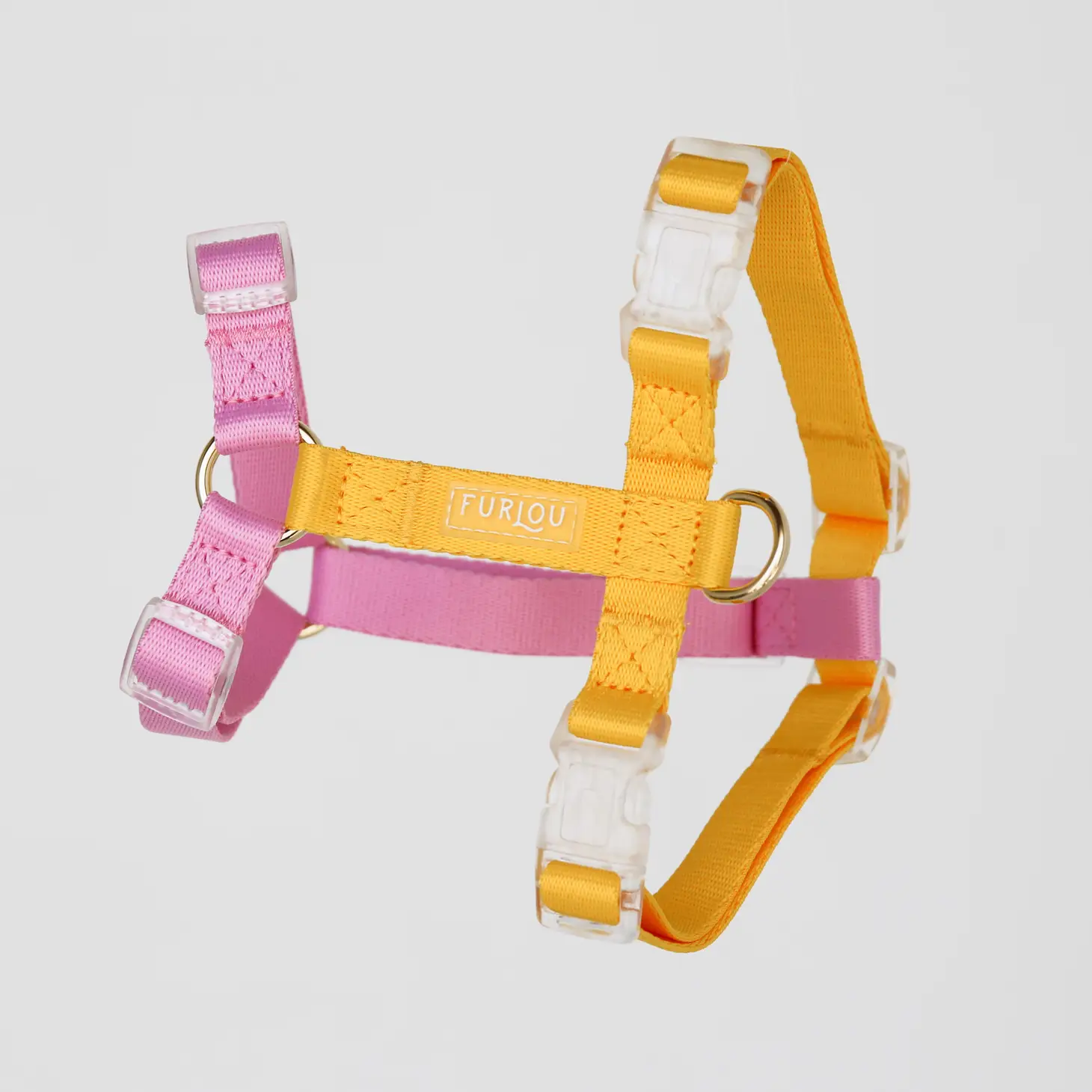 Harnais - Jaune et rose-Harnais-Furlou-Muzon