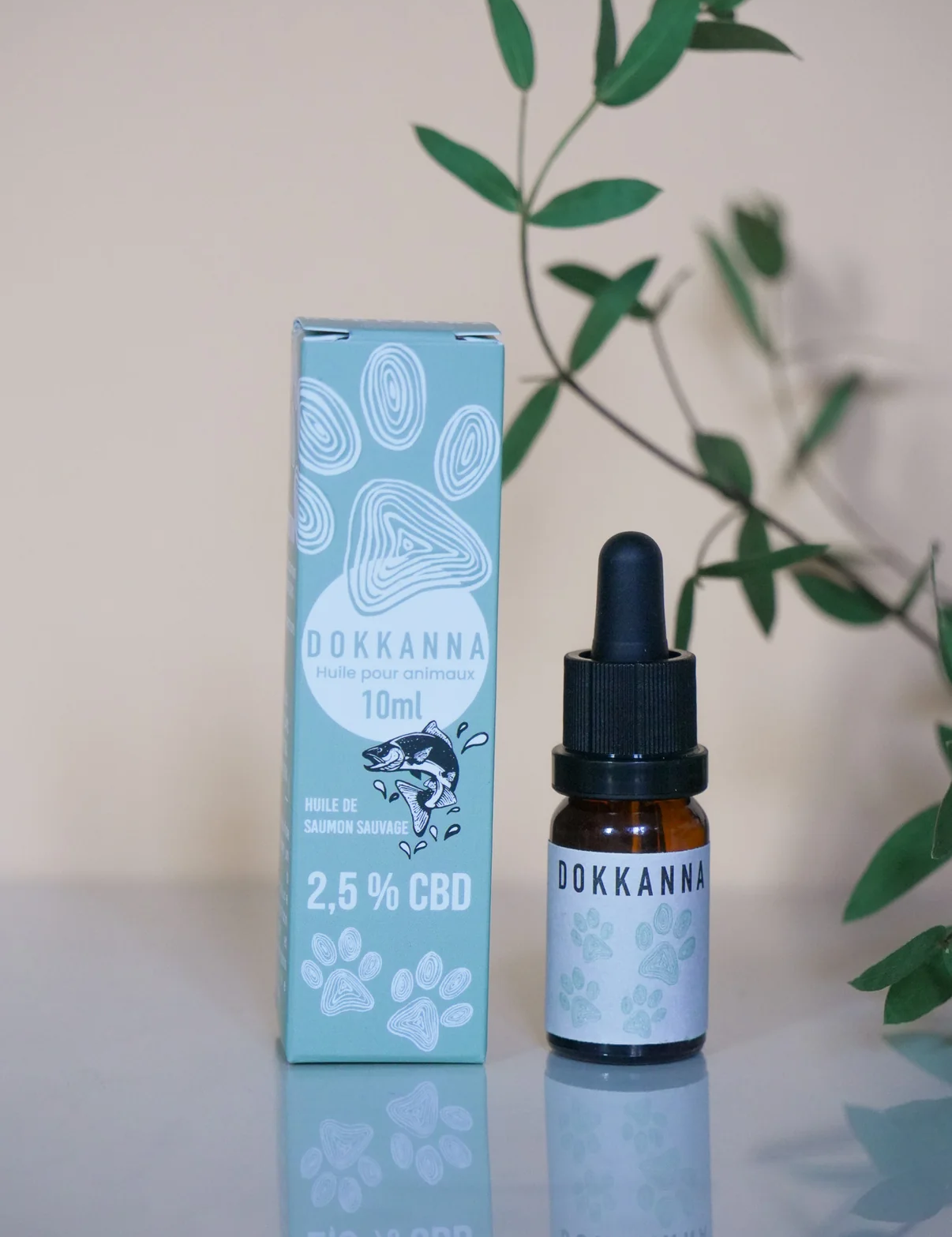 Huile CBD pour chien 2,5% : Complément alimentaire pour chien | Muzon