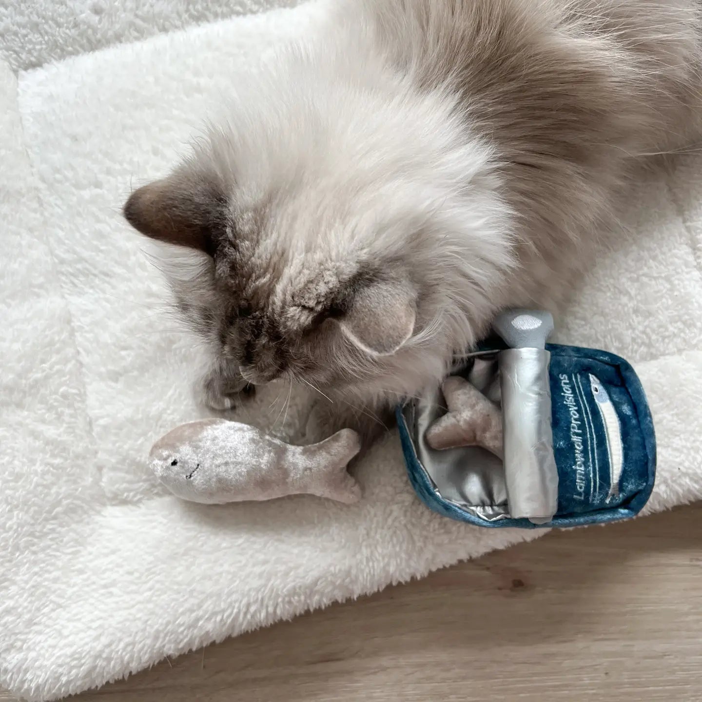 Jouet de fouille pour chat - Les sardines
