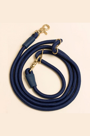 Laisse mains libres - Bleu Marine