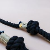 Laisse en corde - Midnight Black-Laisses-Furlou-Muzon