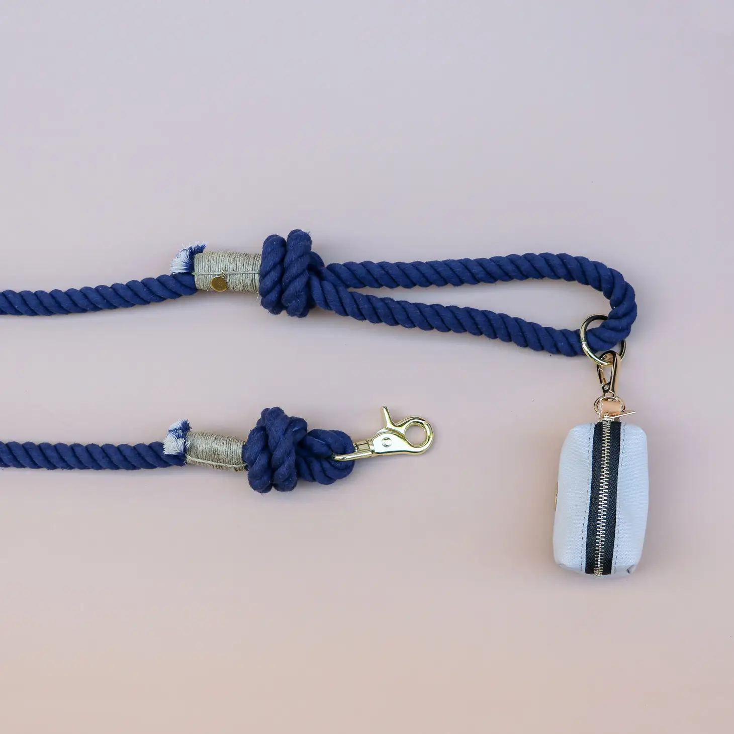 Laisse en corde - Sailor Blue-Laisses-Furlou-Muzon